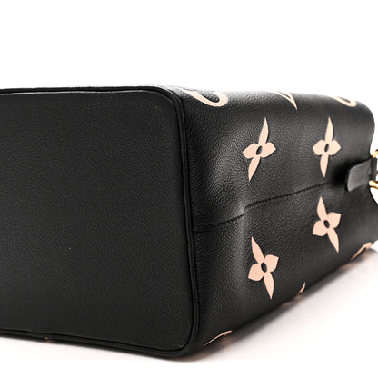 Louis Vuitton Empreinte Monogram Giant Neonoe MM Black Beige 10 of 11