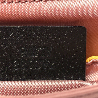 Fendi X PORTER Nylon Cuoio Roma Mini Phone Baguette Belt Bag Baby Pink 7 of 10