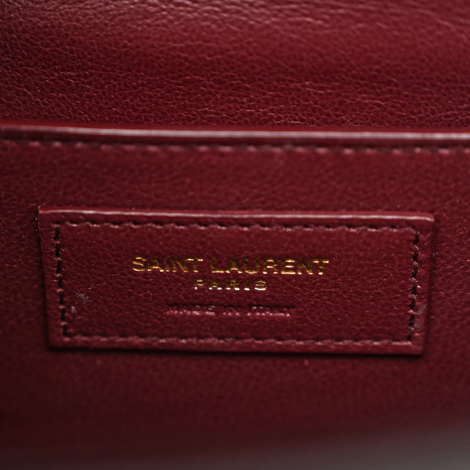 Saint Laurent Grain de Poudre Medium Classic Monogram Cassandra Top Handle Black 6 of 10