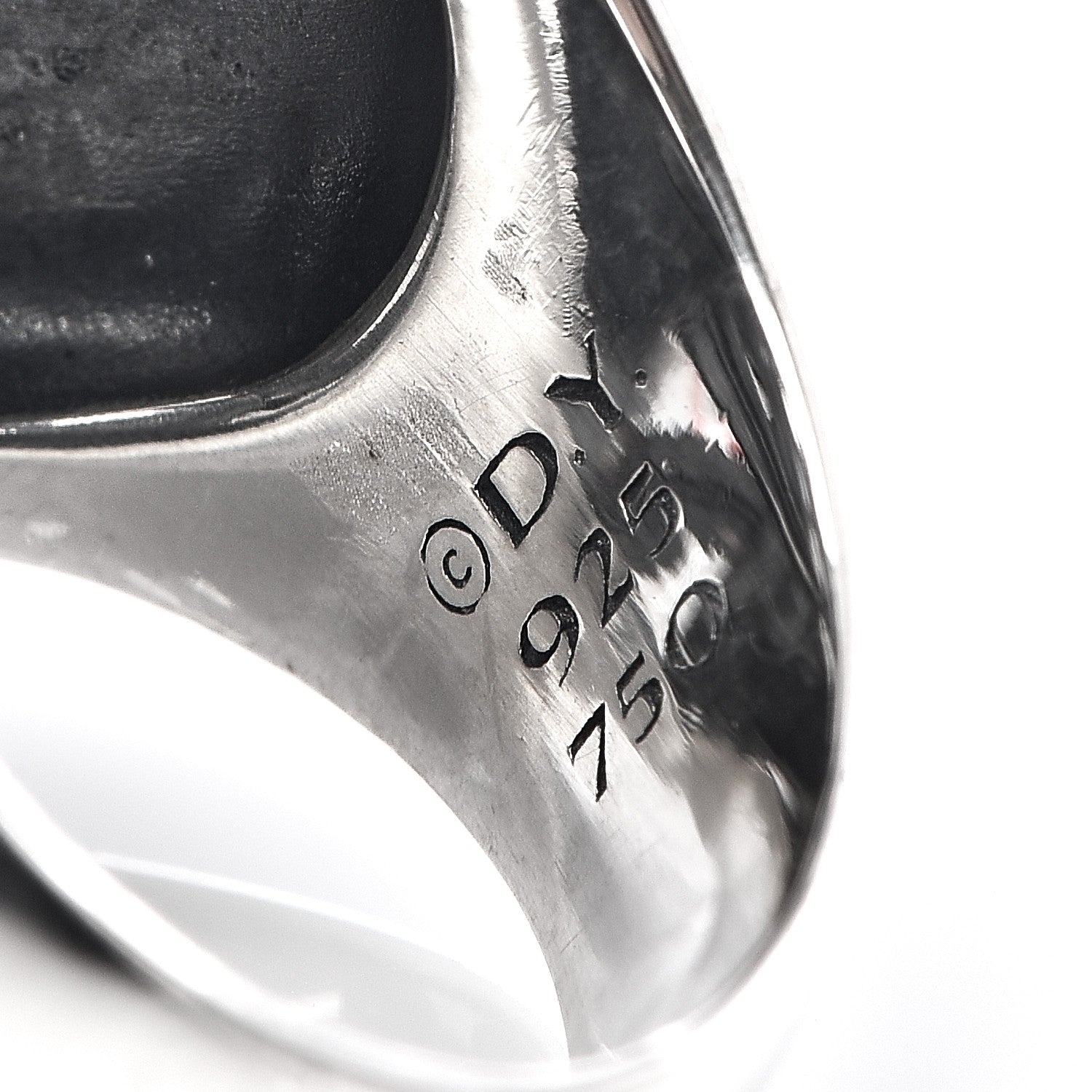 David Yurman Sterling Silver 18K Yellow Gold Papyrus Ring 52 6 5 of 5