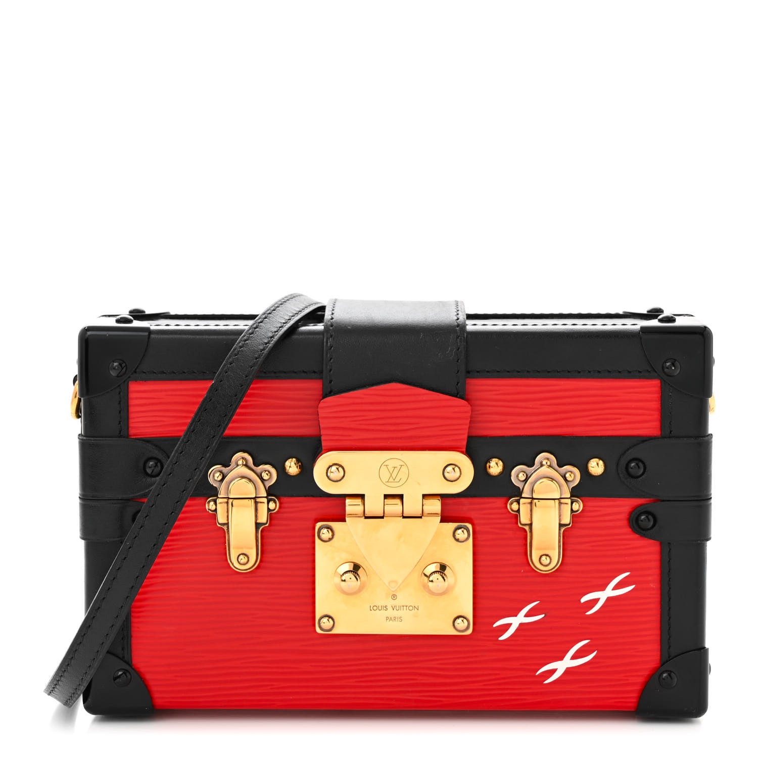 Louis Vuitton Epi Petite Malle Coquelicot 1 of 10