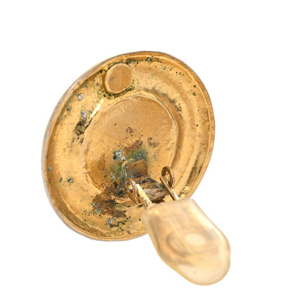 Chanel Pearl Rue Cambon Clip On Earrings Gold 5 of 5