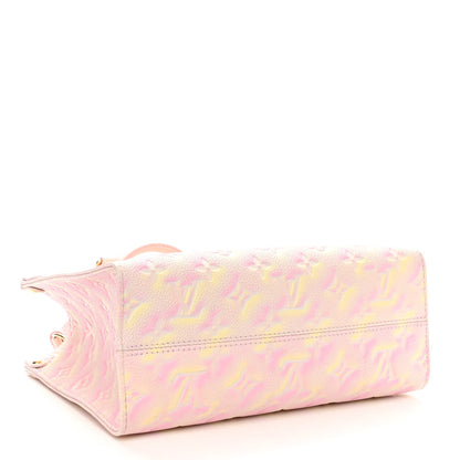 Louis Vuitton Empreinte Monogram Summer Stardust Onthego PM Pink 4 of 10