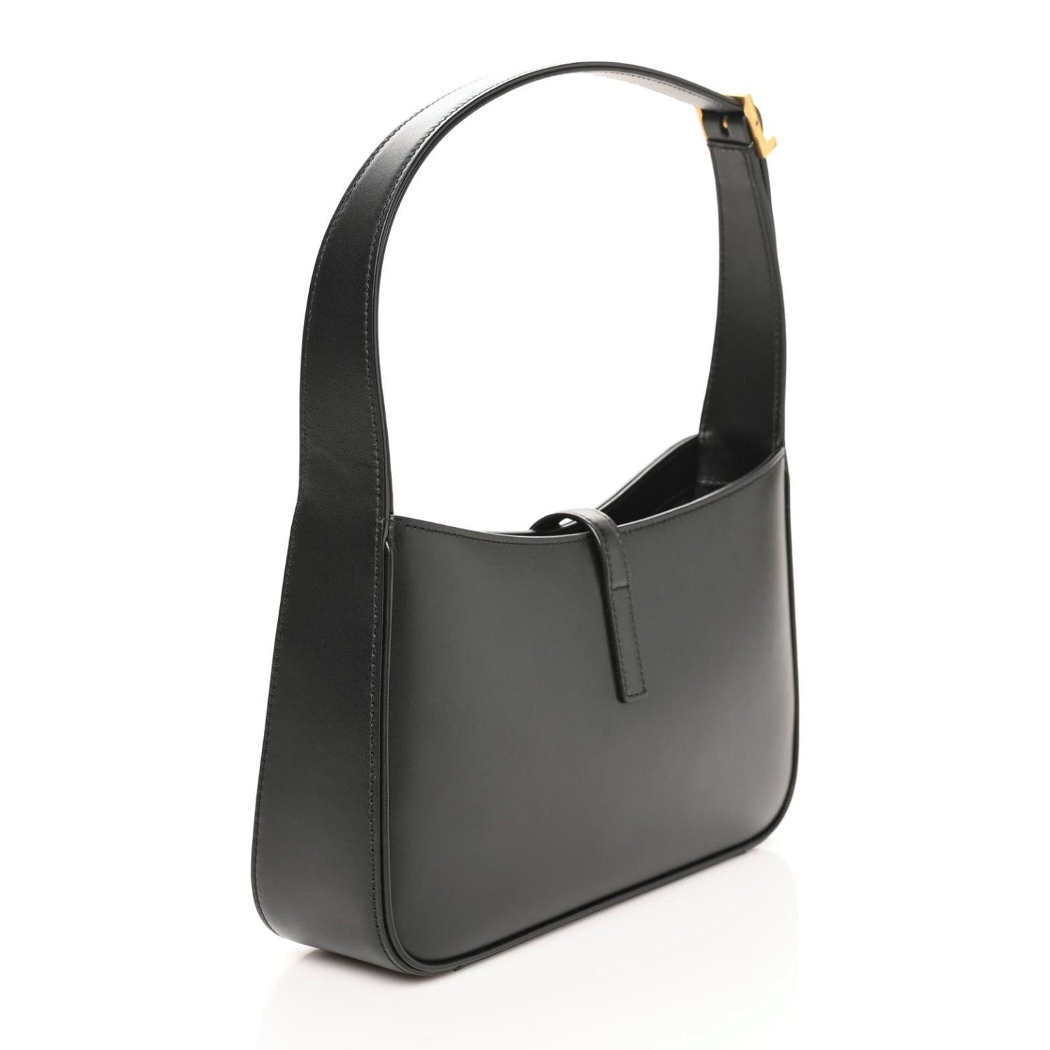 Saint Laurent Smooth Calfskin Le 5 A 7 Hobo Black 4 of 9