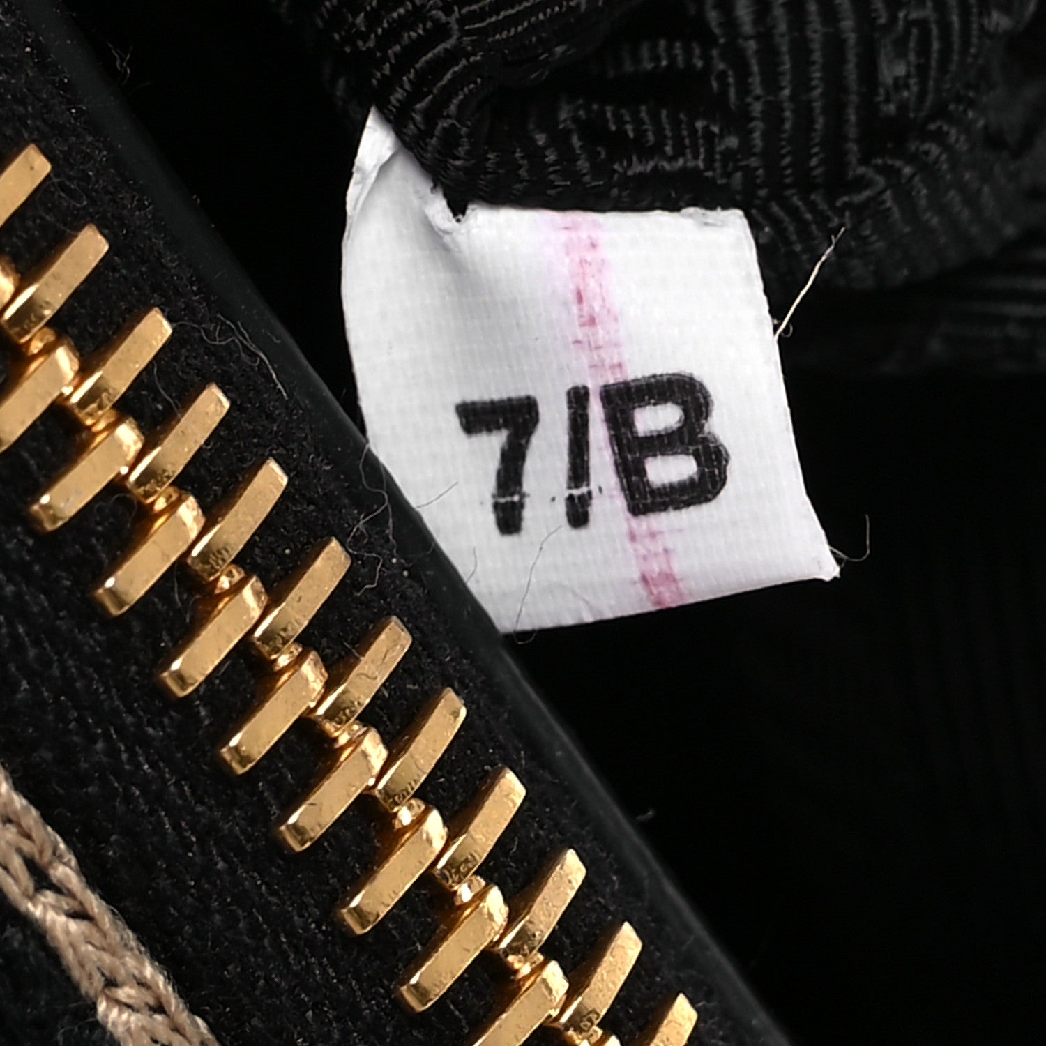 Prada Jacquard Saffiano Triangolo Symbole Embroidered Mini Galleria Double Zip Tote Black Corda 10 of 14