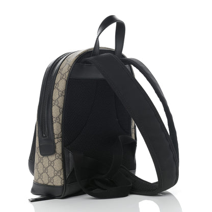 Gucci GG Supreme Monogram Small Eden Day Backpack Black 3 of 11