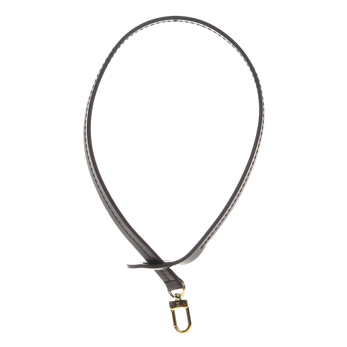 Calfskin Pochette Accessories Strap Brown