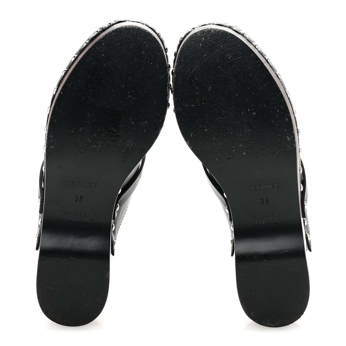 Calfskin Carlotta Mules 35 Black