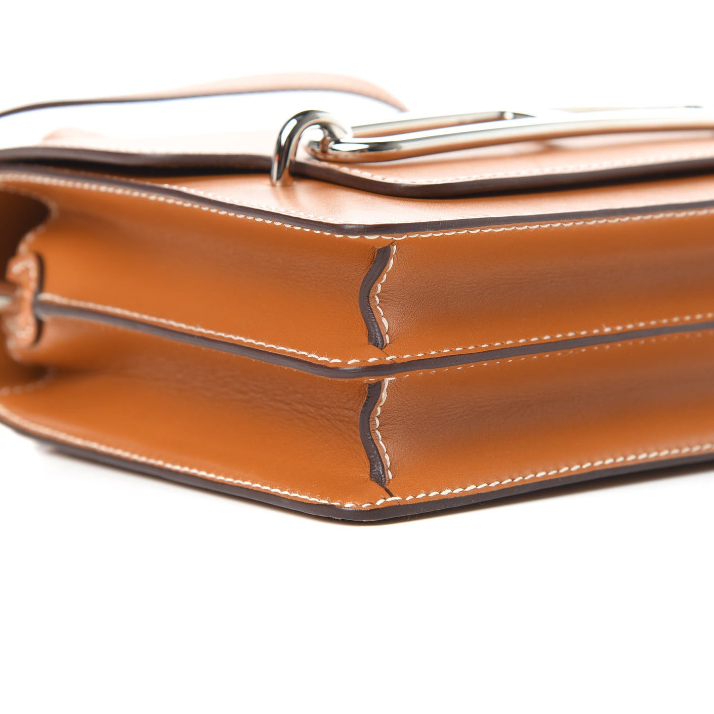 Veau Butler Mini Sac Roulis Natural Sable