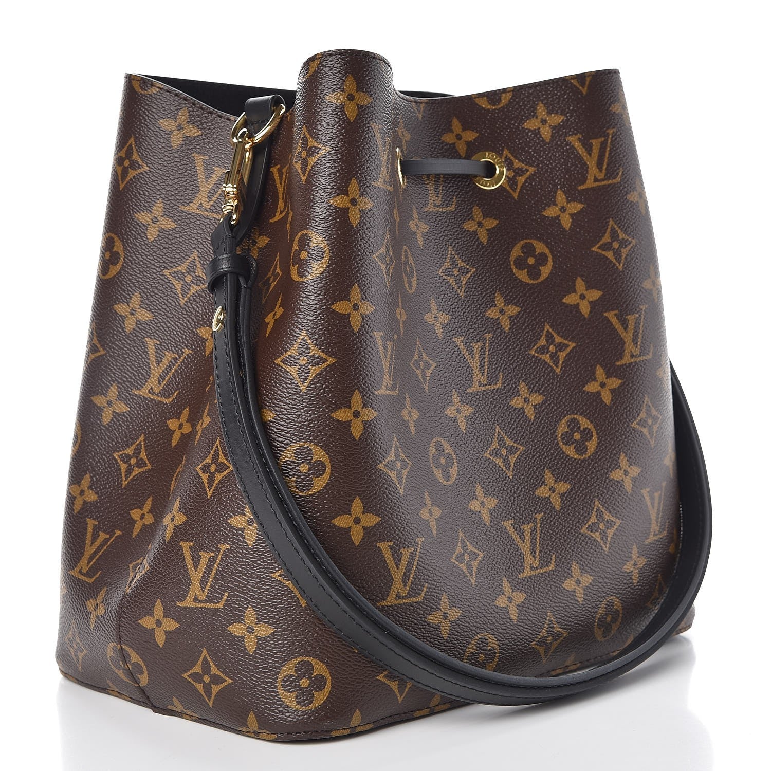 Louis Vuitton Monogram Neonoe MM Black 3 of 7
