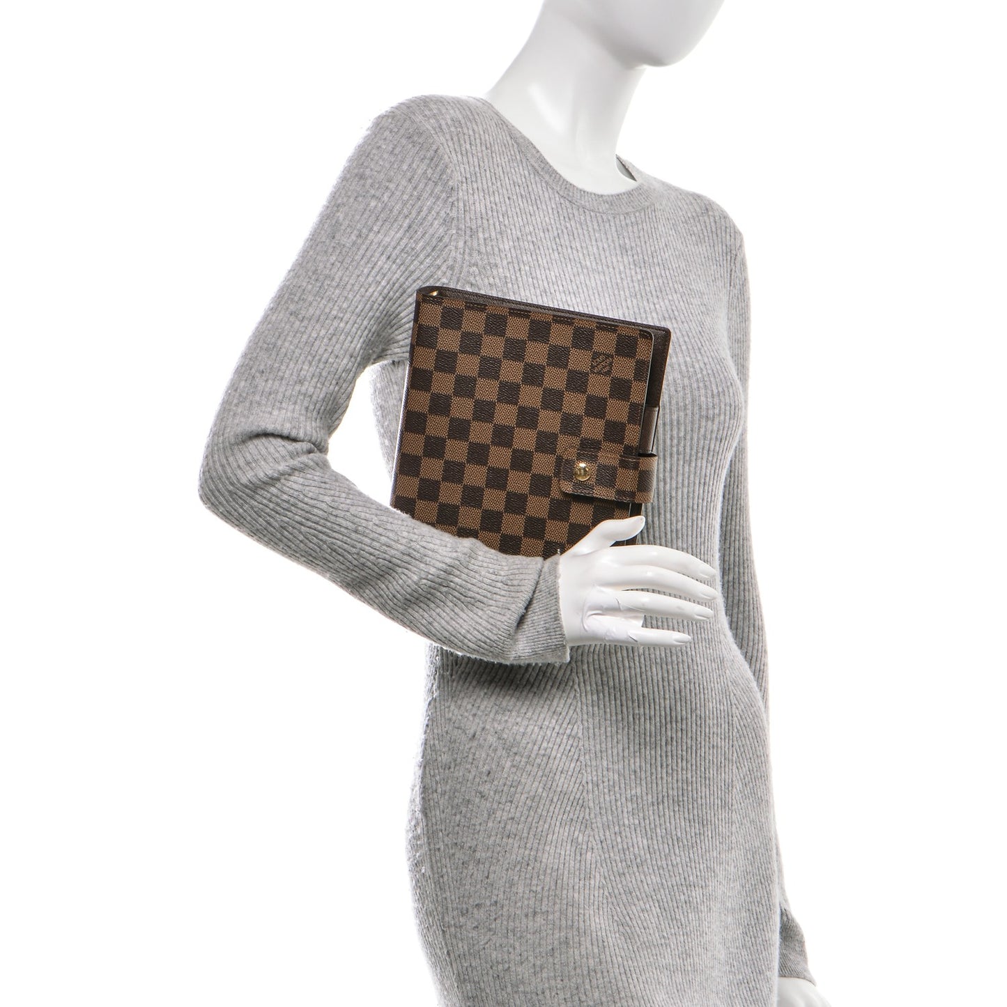 Damier Ebene Large Ring Agenda Cover