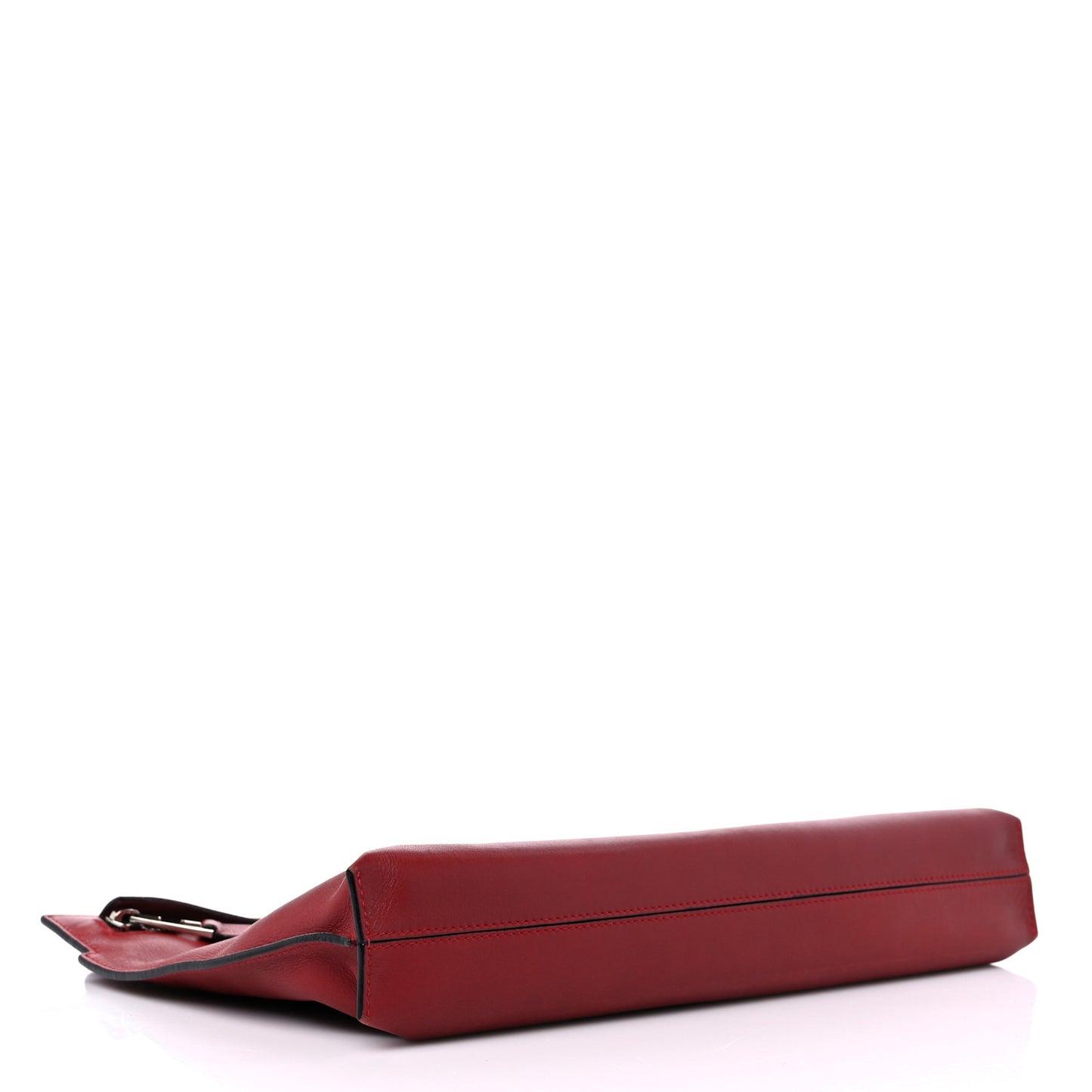 Calfskin T Pouch Red