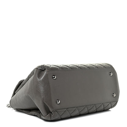 Chanel Aged Calfskin Medium Lady Pearly Flap Grey 4 of 24