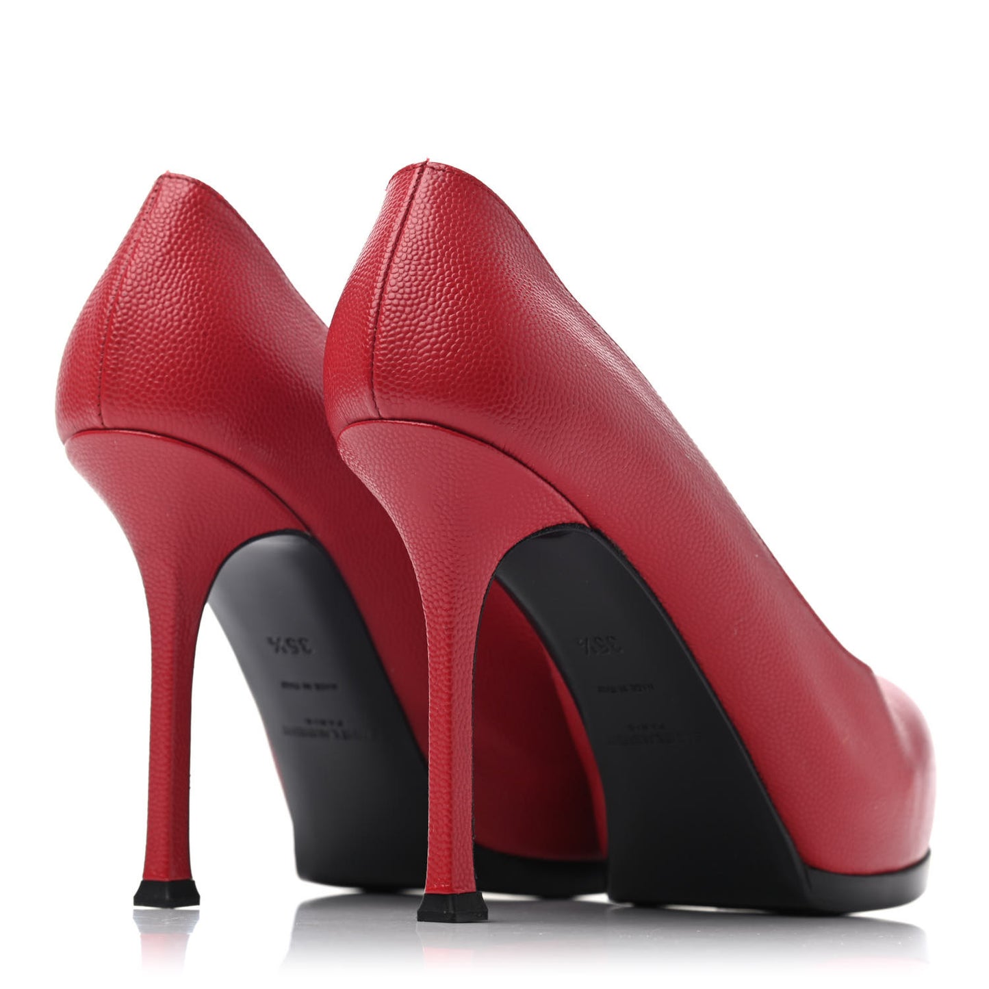 Vernigolf Tribtoo Platform 80 Pumps 35.5 Red