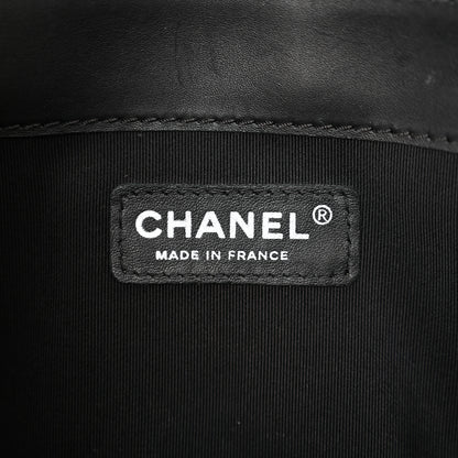 Chanel Patent New Medium Boy Reverso Flap Black 6 of 10