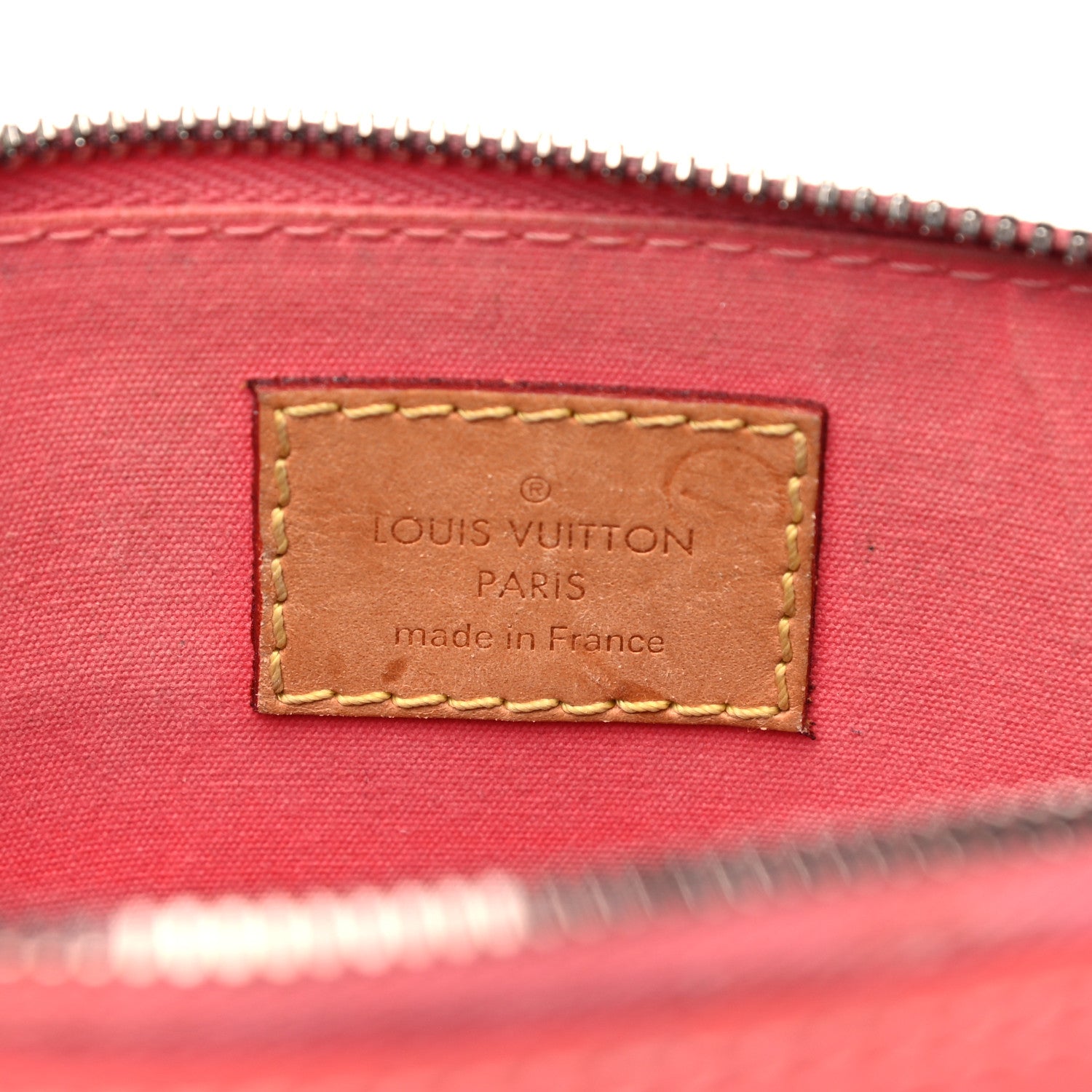 Louis Vuitton Vernis Alma BB Poppy 6 of 22