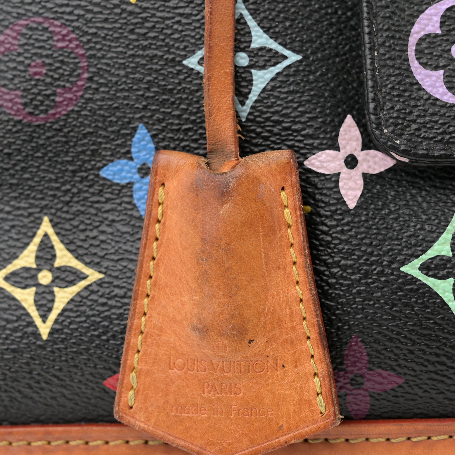 Louis Vuitton Monogram Multicolor Alma GM Black 13 of 19