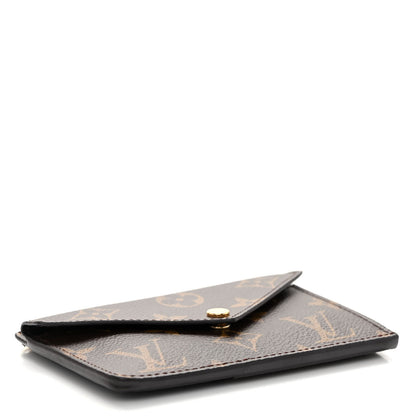 Louis Vuitton Monogram Recto Verso Card Holder Black 3 of 9
