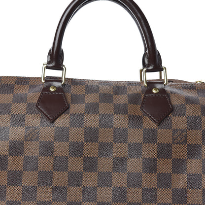 Louis Vuitton Damier Ebene Speedy 30 17 of 17
