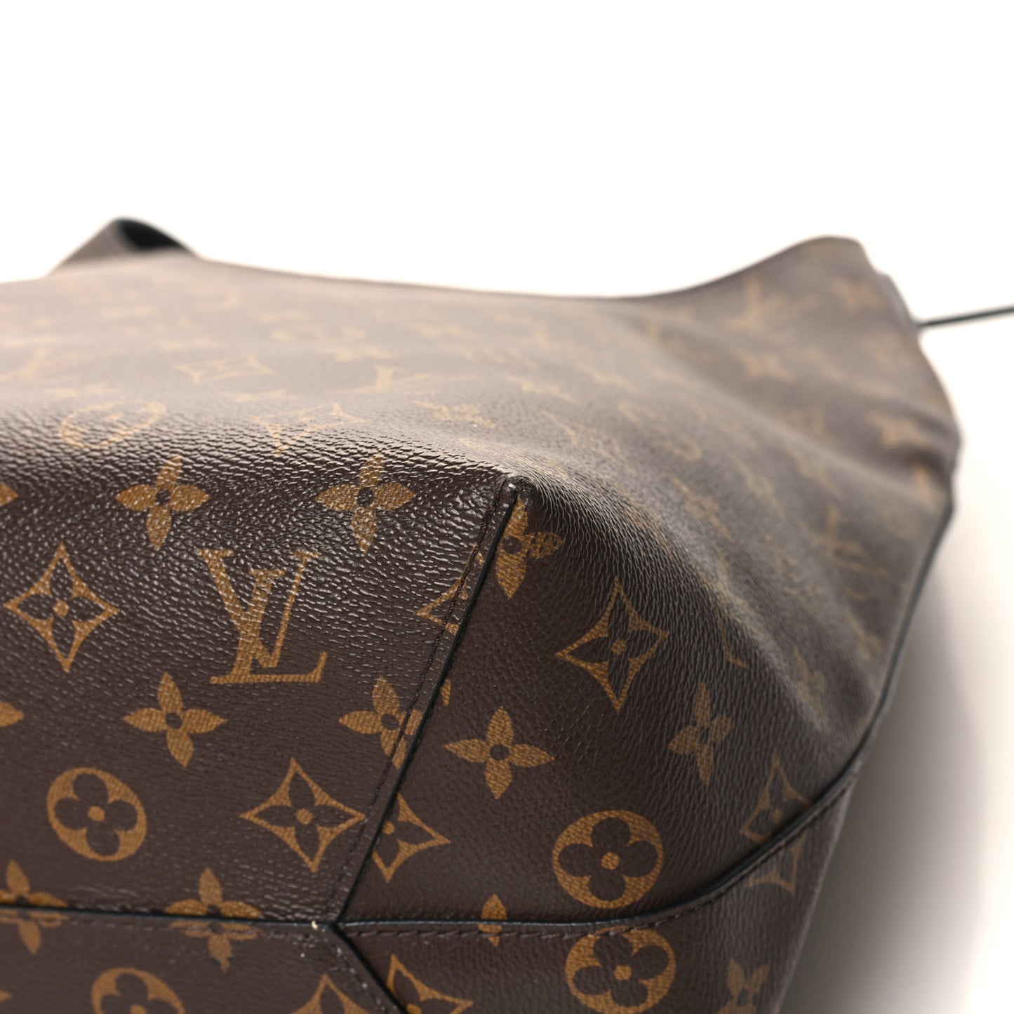 Monogram Flower Hobo Black