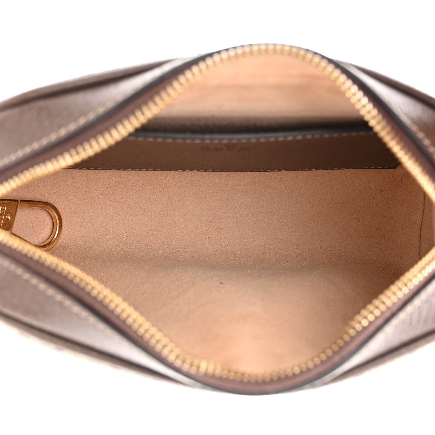 Gucci GG Supreme Monogram Web Mini Ophidia Shoulder Bag Brown 5 of 12