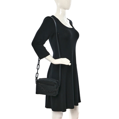 Louis Vuitton Taurillon Monogram Mini Soft Trunk Black 2 of 10