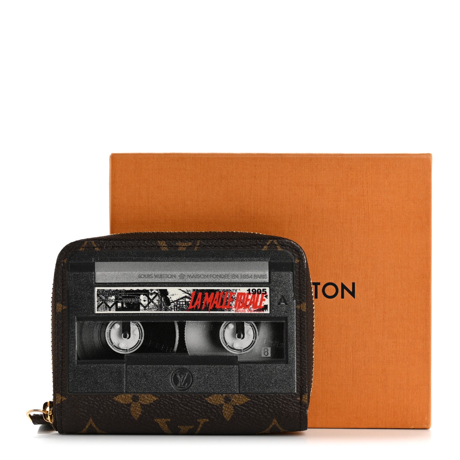 Louis Vuitton Monogram Video Tape Zippy Coin Purse Wallet 11 of 11