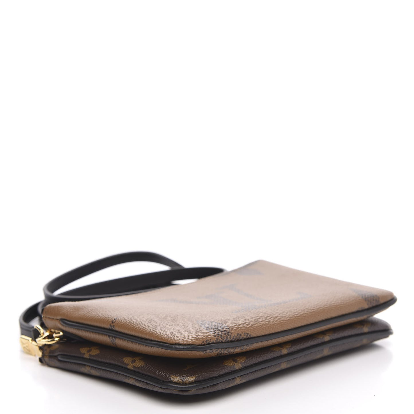 Reverse Monogram Giant Double Zip Pochette