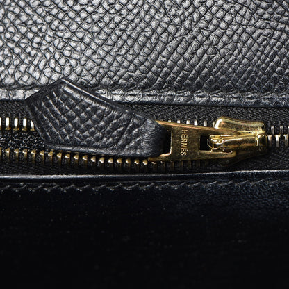 Hermes Epsom Kelly Sellier 32 Black 14 of 34
