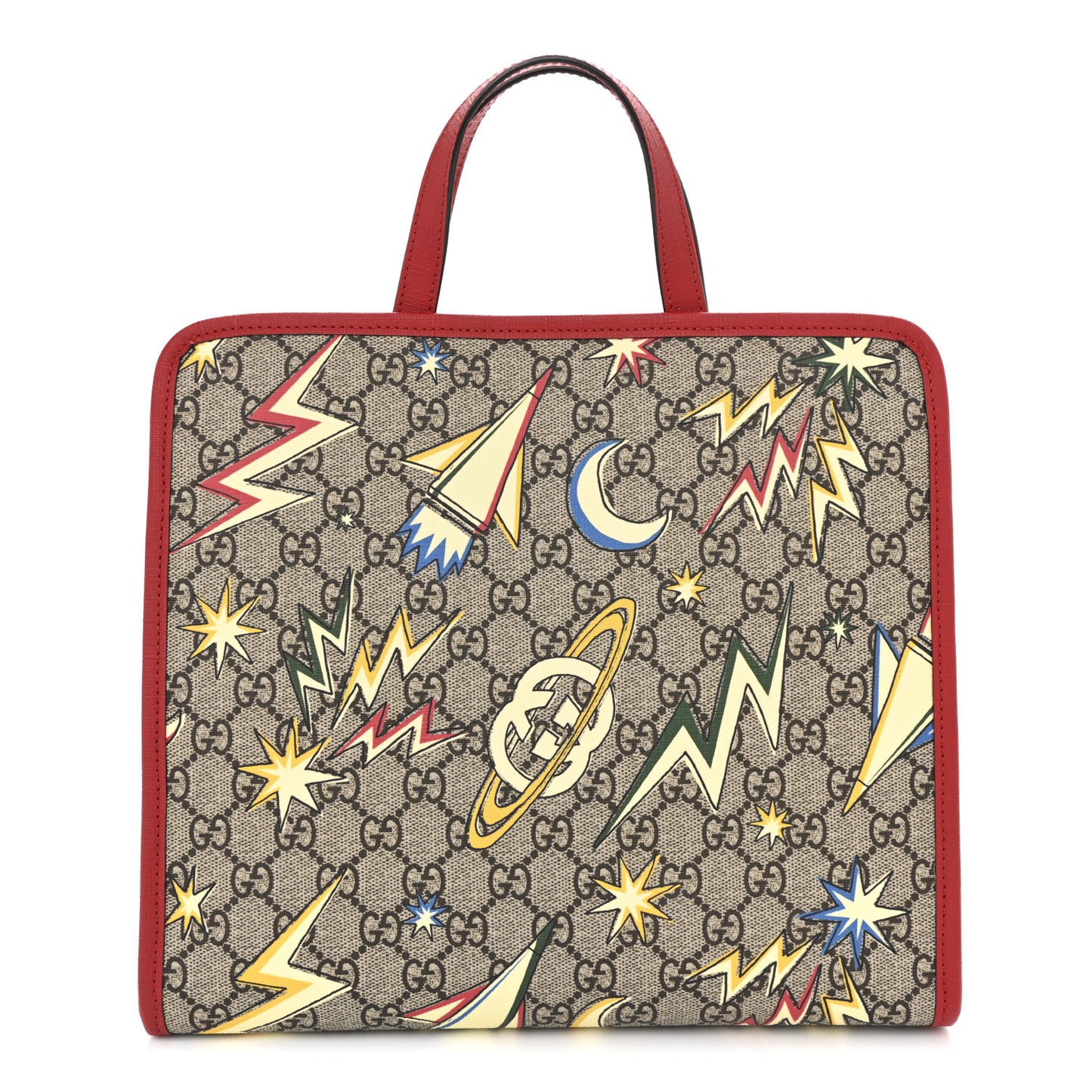 GG Supreme Monogram Space Childrens Tote