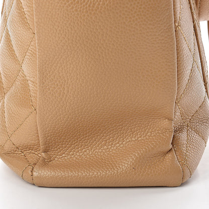 Chanel Caviar Quilted Petit Shopping Tote PST Beige 14 of 20