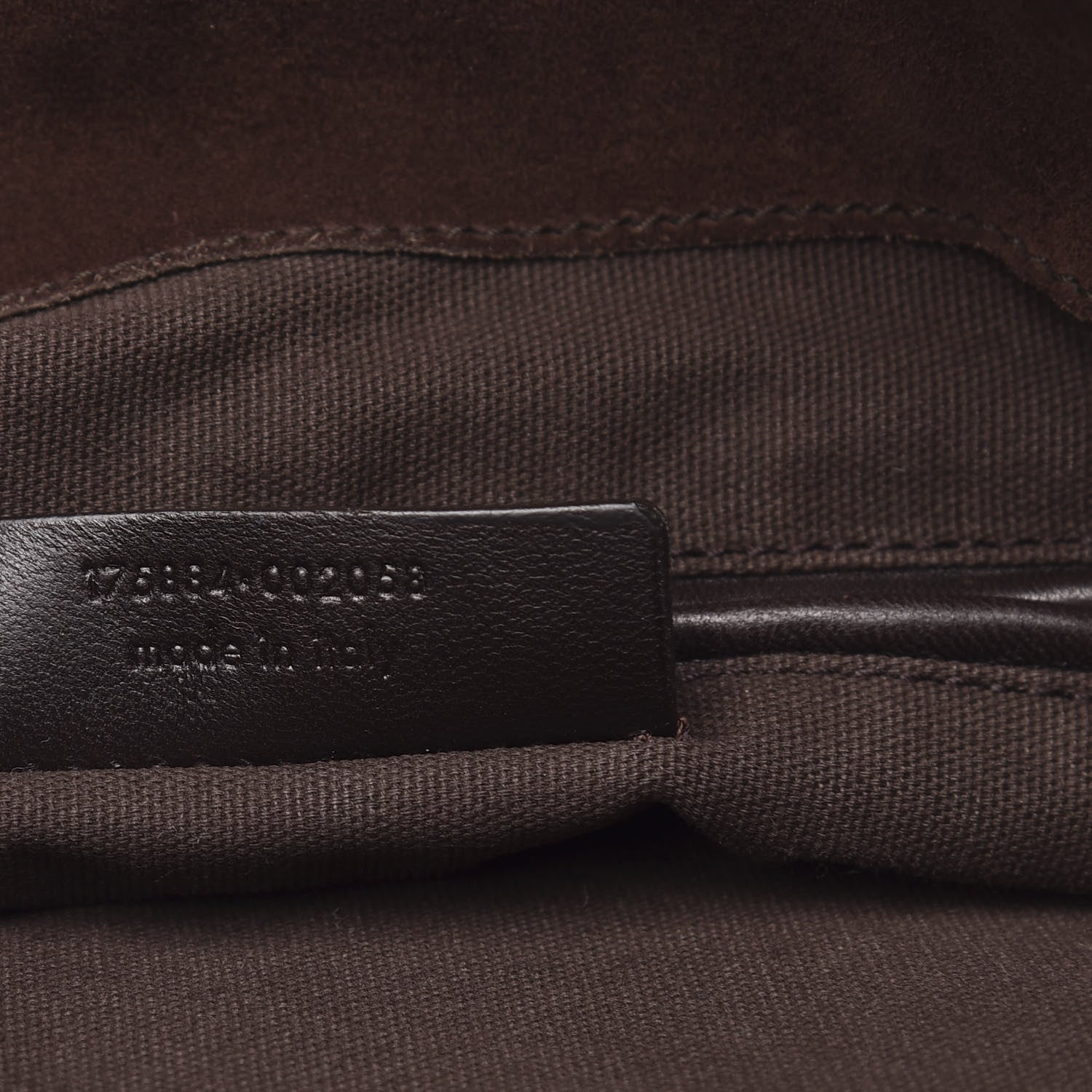 Saint Laurent Calfskin Medium Downtown Brown 7 of 19