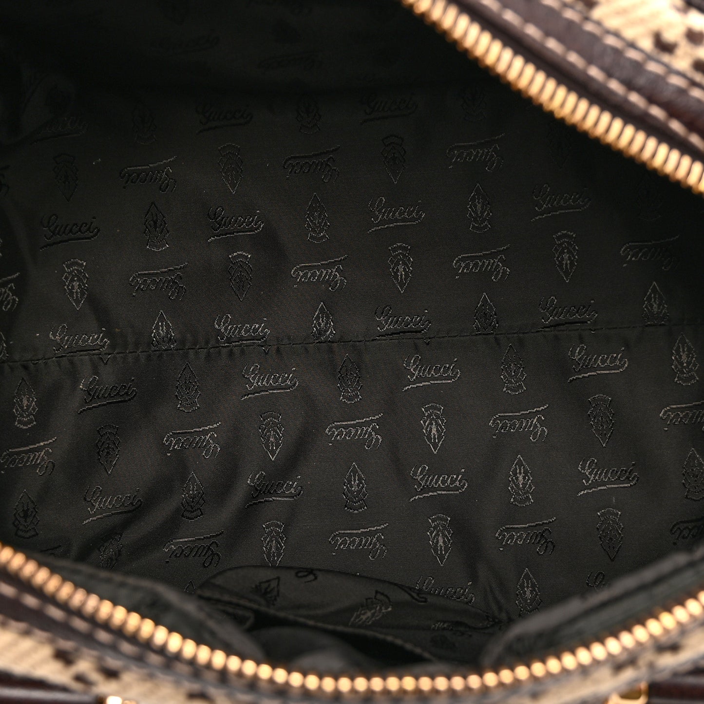 Monogram Medium Aviatrix Boston Ebony Brown