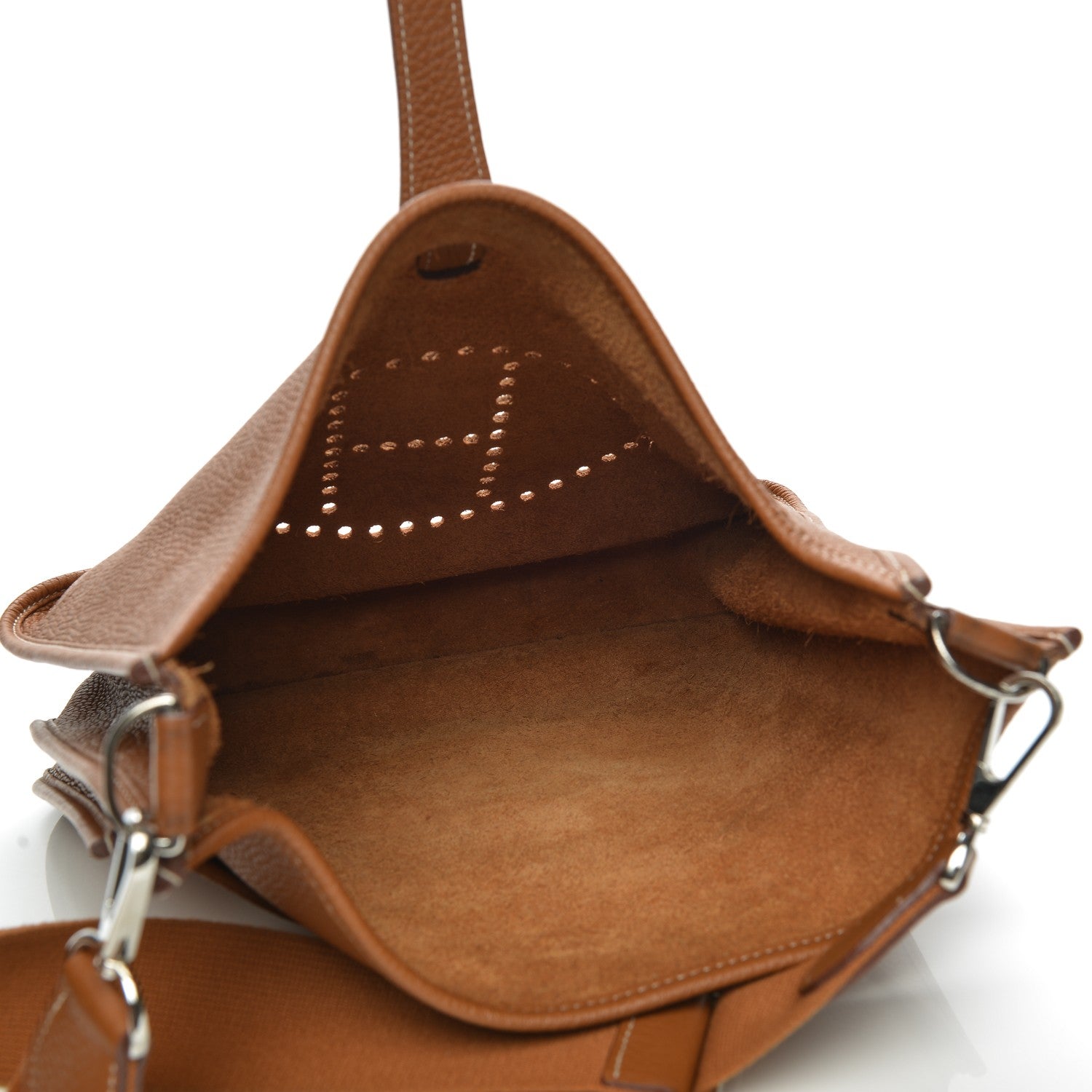 Hermes Taurillon Clemence Evelyne III GM Gold 5 of 9
