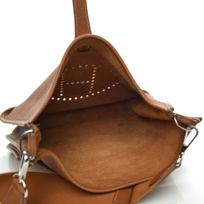 Hermes Taurillon Clemence Evelyne III GM Gold 5 of 9
