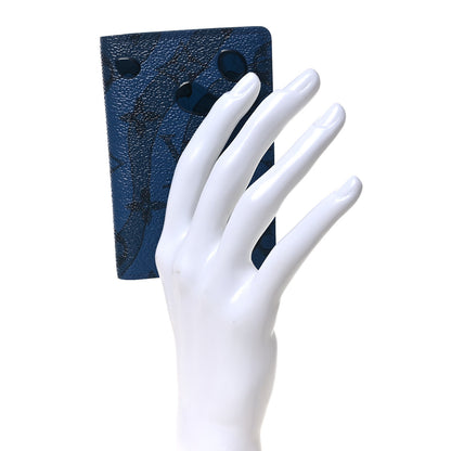 Louis Vuitton Monogram Aquagarden Pocket Organizer NM Abyss Blue 2 of 7