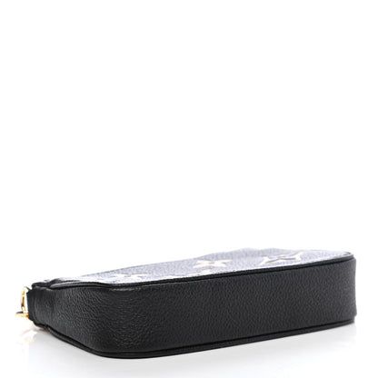 Louis Vuitton Empreinte Monogram Giant Mini Pochette Accessories Black 3 of 4