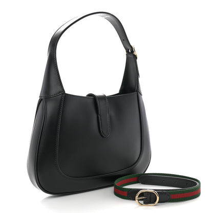 Gucci Calfskin Small Jackie Shoulder Bag Black 3 of 10