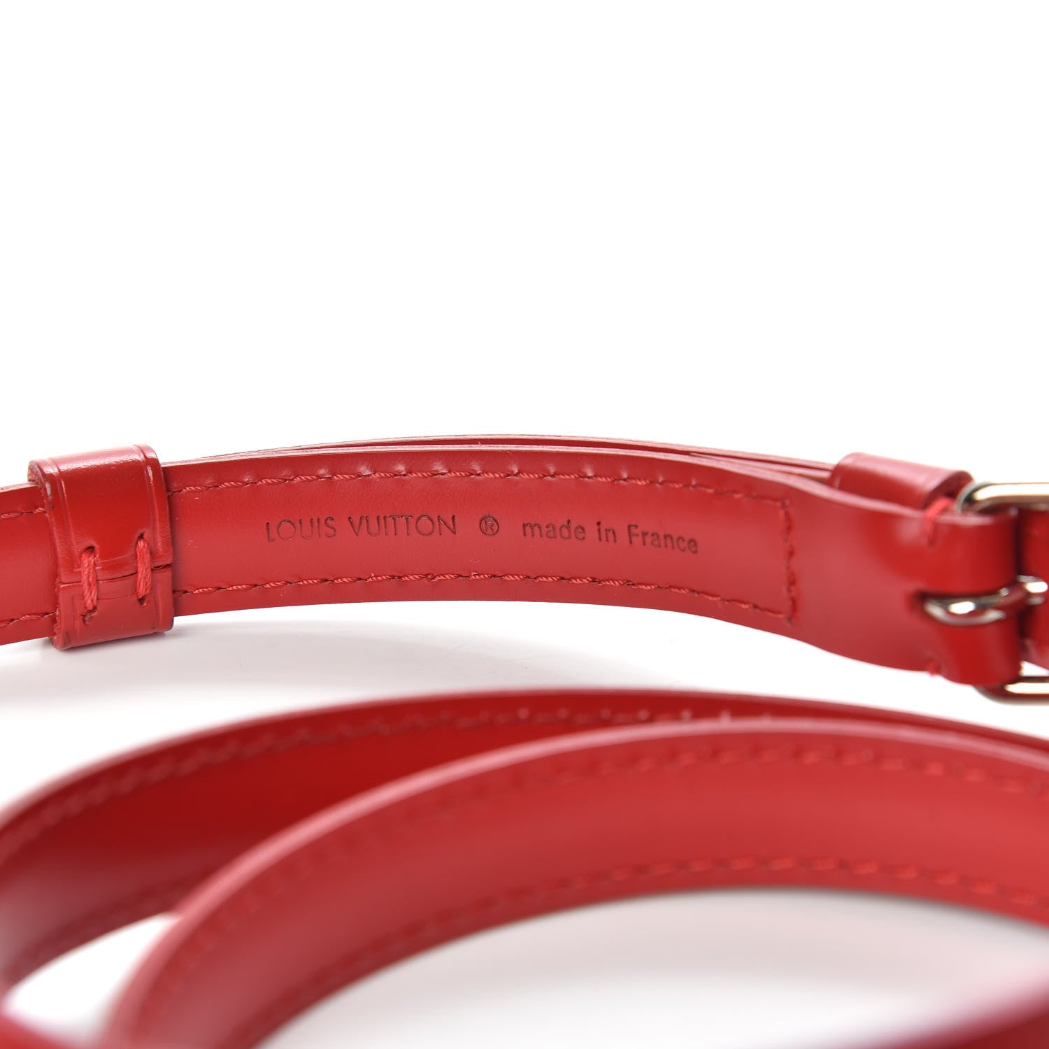 Louis Vuitton Epi 16mm Adjustable Shoulder Strap Red 4 of 4