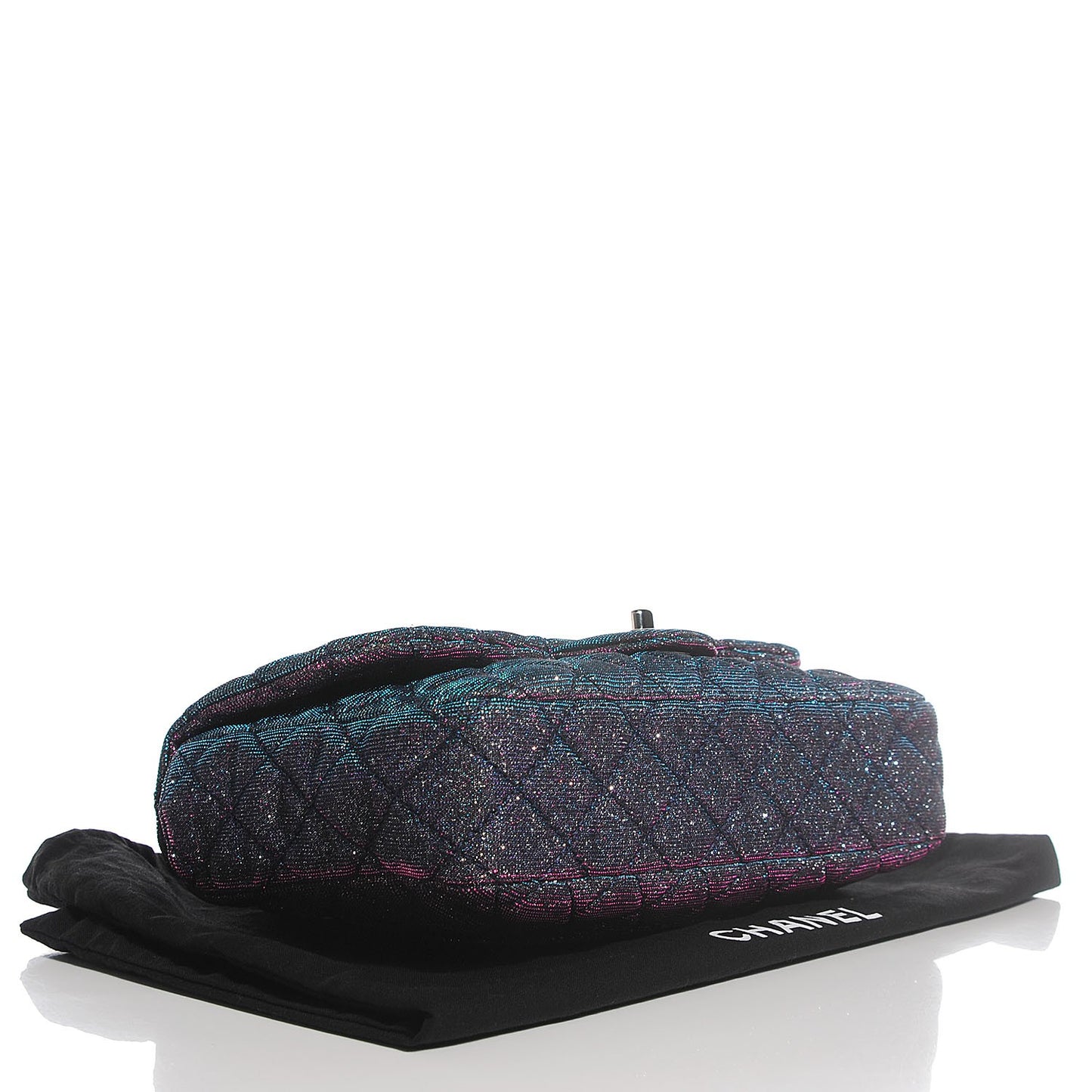 Iridescent Glitter Fabric Jumbo Single Flap Multicolor