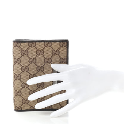 Gucci Monogram Small Ring Agenda Dark Brown 2 of 6