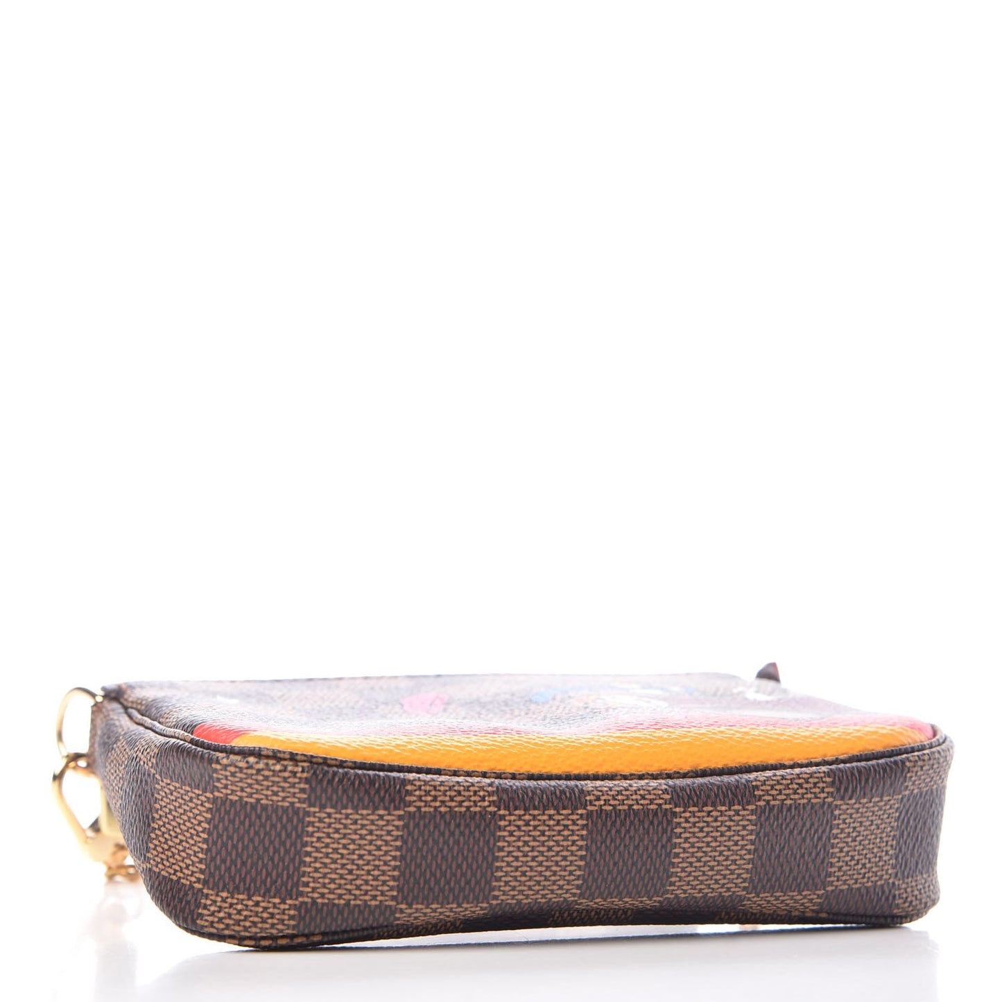 Damier Ebene 2015 Christmas Animation Mini Pochette Accessories