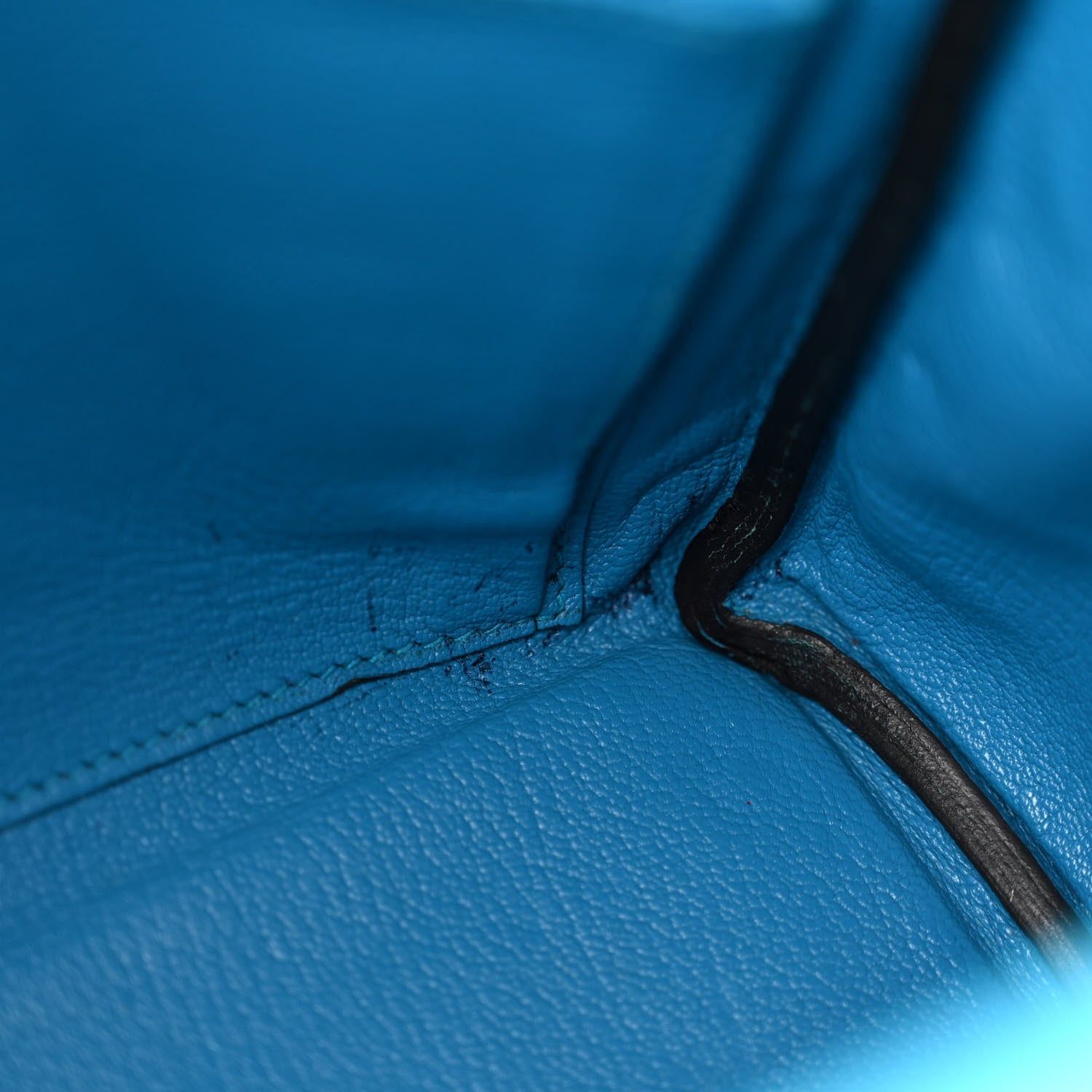Hermes Evercolor Kelly Retourne 28 Bleu Zanzibar 14 of 17