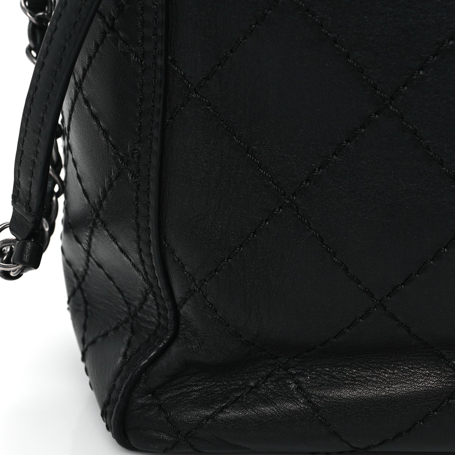 Chanel Calfskin CC Pocket Tote Black 11 of 12