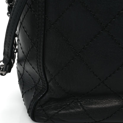 Chanel Calfskin CC Pocket Tote Black 11 of 12