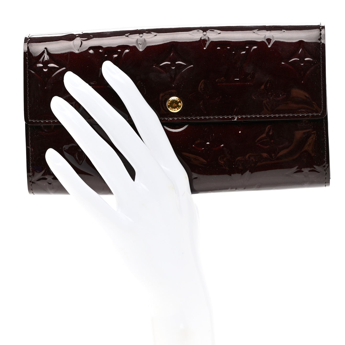 Vernis Sarah Wallet Rouge Fauviste