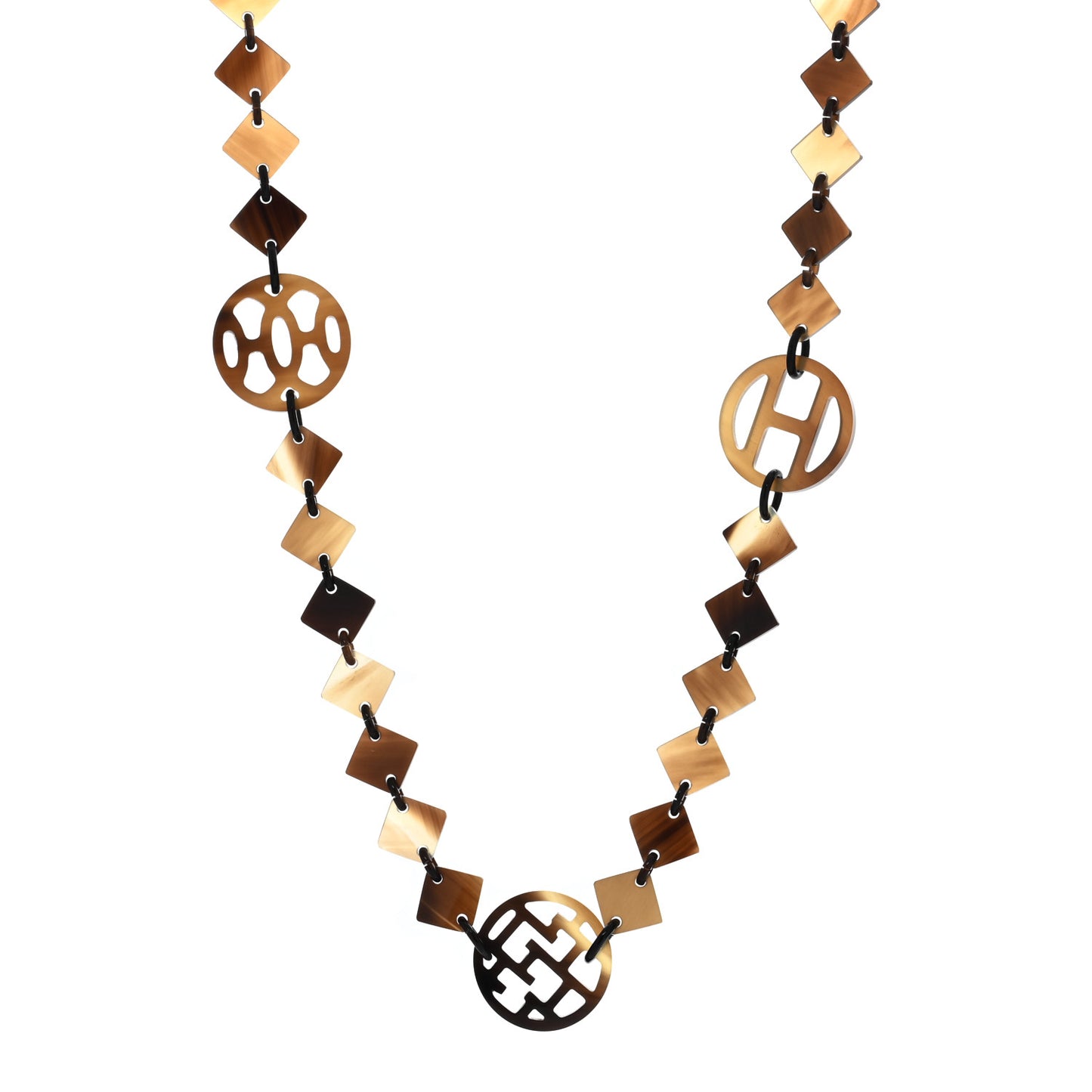 Buffalo Horn Lacquer Lena Necklace