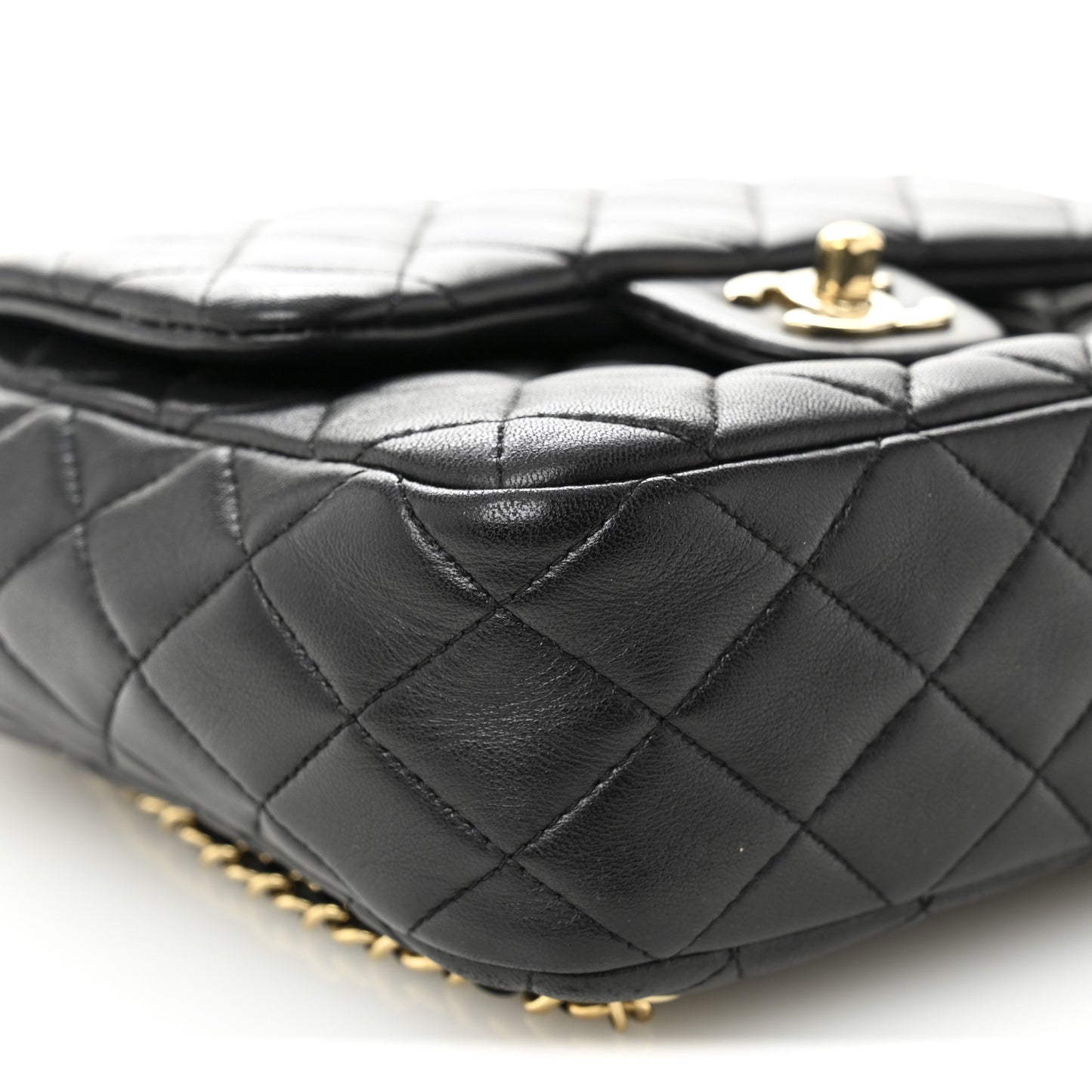 Lambskin Quilted Small In Seoul Backpack Black