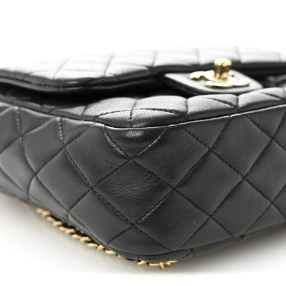 Chanel Lambskin Quilted Small In Seoul Backpack Black 9 of 10
