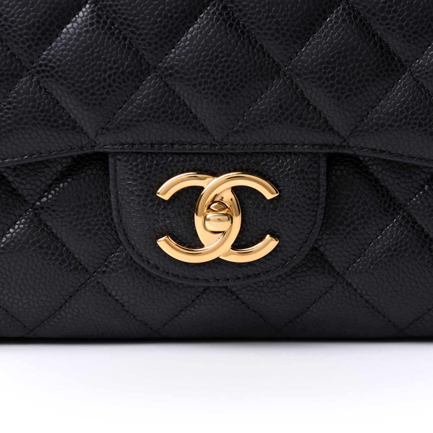Chanel Caviar Quilted Maxi Double Flap Black 8 of 11